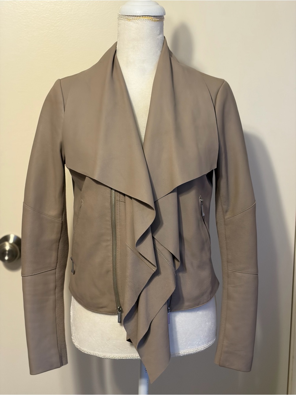 BCBGMaxazria leather jacket